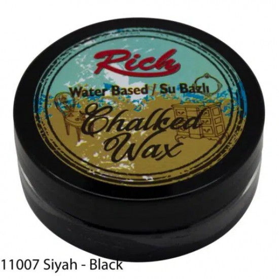 Rich Chalked Wax 11007 SİYAH 50ml