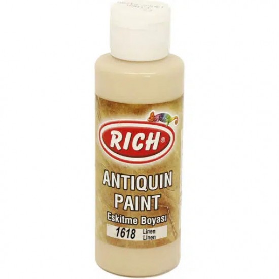 Rich 1618 Linen 130 ml Antiquin Eskitme Ahşap Boyası