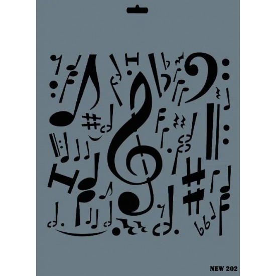 Rich New Seri N-202 Stencil